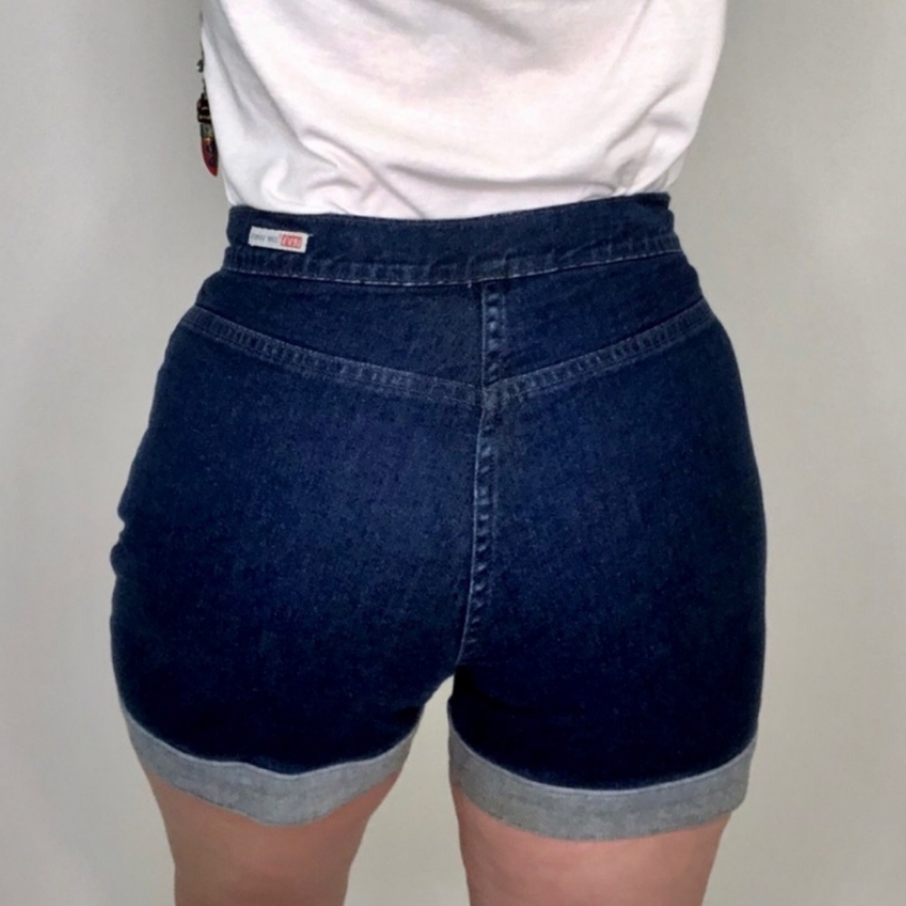VINTAGE Levis Dry Goods Cuffed Wedgie Shorts